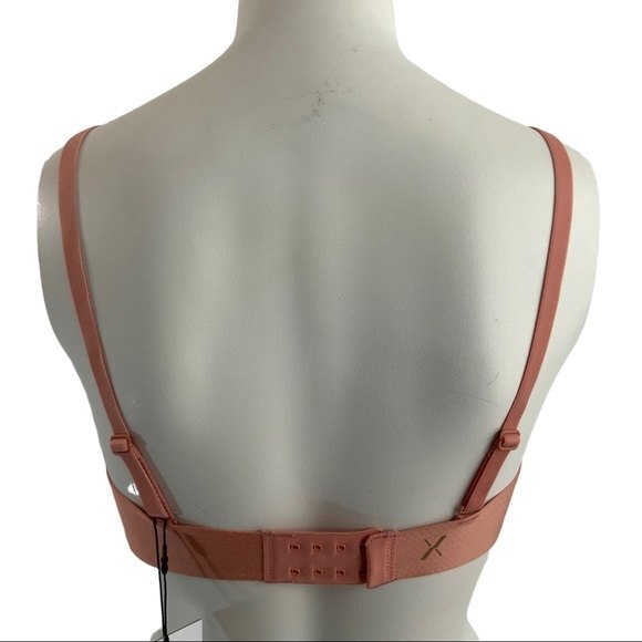 Knix Women Size M Pink Ginger Infinity Bra The Knix Fit - Picture 2 of 9